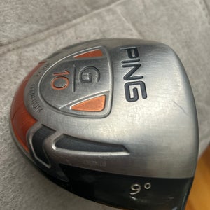 Ping G10 Right Handed Driver Extra Stiff Flex 9 Loft (Used)
