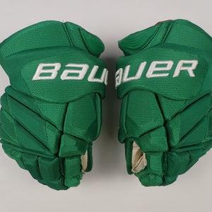 Toronto Maple Leafs ST PATS - Bauer Pro Stock Hockey Gloves 14 with COA