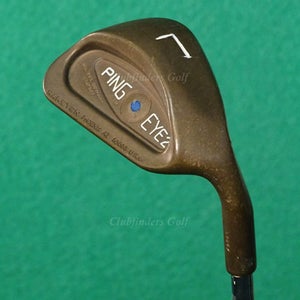 Ping Eye 2 BeCu Copper Blue Dot LW Lob Wedge Karsten Microtaper Steel Stiff