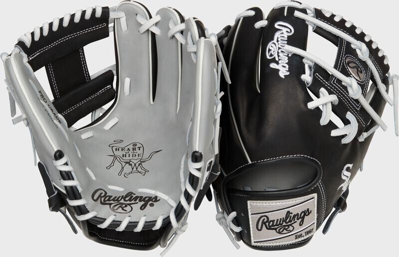Rawlings Heart Of The Hide MLB Baseball Glove Chicago White Sox Black RHT 11.5"