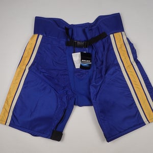 NEW!! Bauer St Louis Blues NHL Pro Stock Hockey Player Girdle Pant Shell Large
