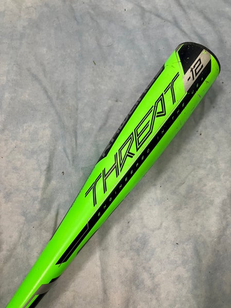 2019 Rawlings Threat Composite Bat USABat Certified (-12) Composite 15 oz 27" (Used)