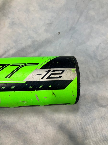 2019 Rawlings Threat Composite Bat USABat Certified (-12) Composite 15 oz 27" (Used)