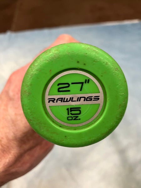 2019 Rawlings Threat Composite Bat USABat Certified (-12) Composite 15 oz 27" (Used)