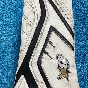 White Junior Brian's G-Netik X Goalie Blocker Regular (Used)