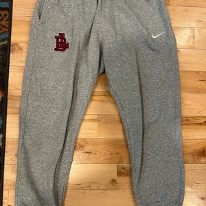 Boys Latin Nike Sweatpants Medium Grey