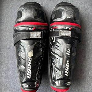 Warrior Dynasty HD1 shin pads, size 10”