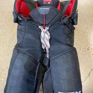 Black Junior Large CCM JetSpeed FT1 Hockey Pants (Used)