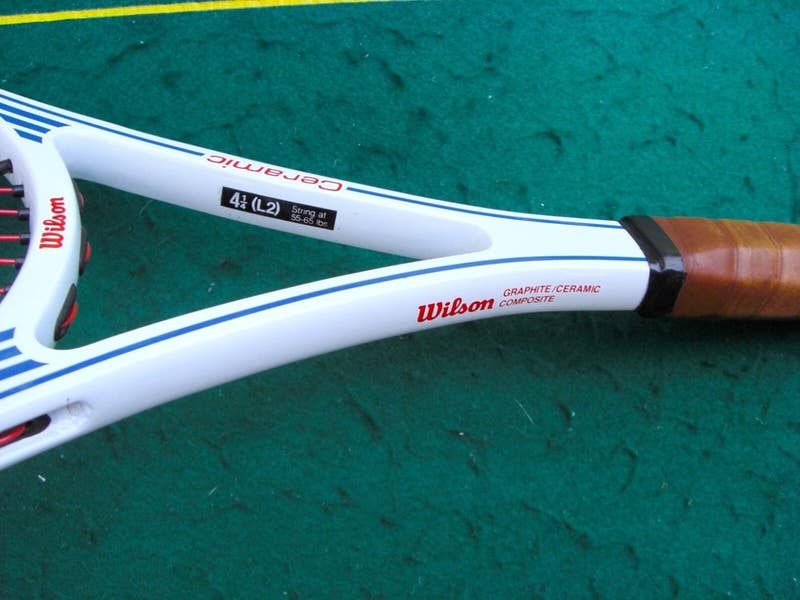 1986 Wilson Ceramic Midsize 85 4 1/4 Strung 16x18 EXCL Taiwan 
