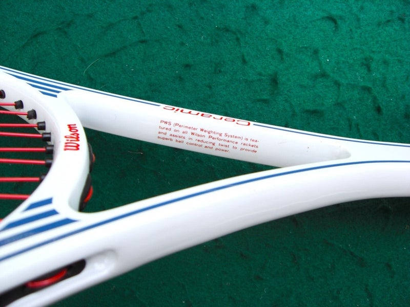 1986 Wilson Ceramic Midsize 85 4 1/4 Strung 16x18 EXCL Taiwan 