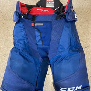 Blue Senior Medium CCM Jetspeed FT4 Pro Hockey Pants (Used)