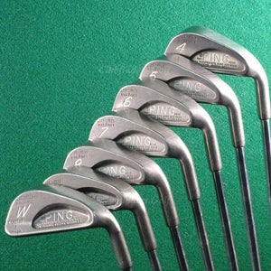 Ping Karsten I Black Dot 4-PW Iron Set Factory TTT Standard Steel Stiff