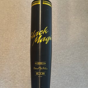 2023 Easton Black Magic Alloy BBCOR Certified Bat (-3)  28 oz 31" (Used)
