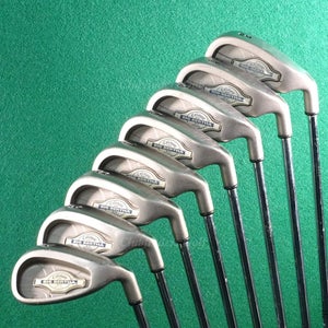 Callaway Big Bertha X-12 3-PW Iron Set Memphis 10 '98 Steel Uniflex