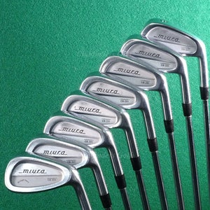 Miura CB-201 Forged 3-PW Iron Set True Temper Dynamic Gold Steel Stiff