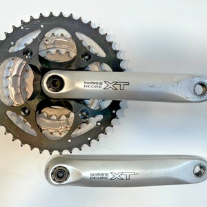 Shimano Deore XT FC-M751 175mm 44/32/22 Hollowtech Aluminum Triple Crankset