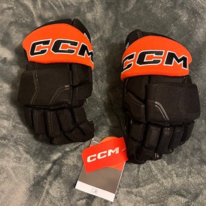CCM HGQLPP 14” Pro Stock Hockey Gloves Anaheim Ducks
