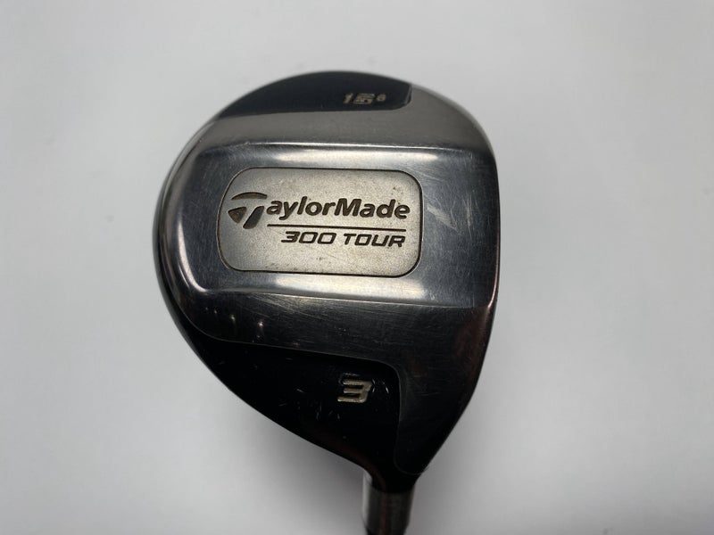 TaylorMade 300 Tour 3 Fairway Wood 15* Tour Stiff Graphite Mens RH