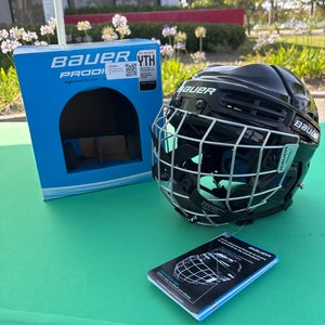 Black Youth Bauer Prodigy Helmet (New)
