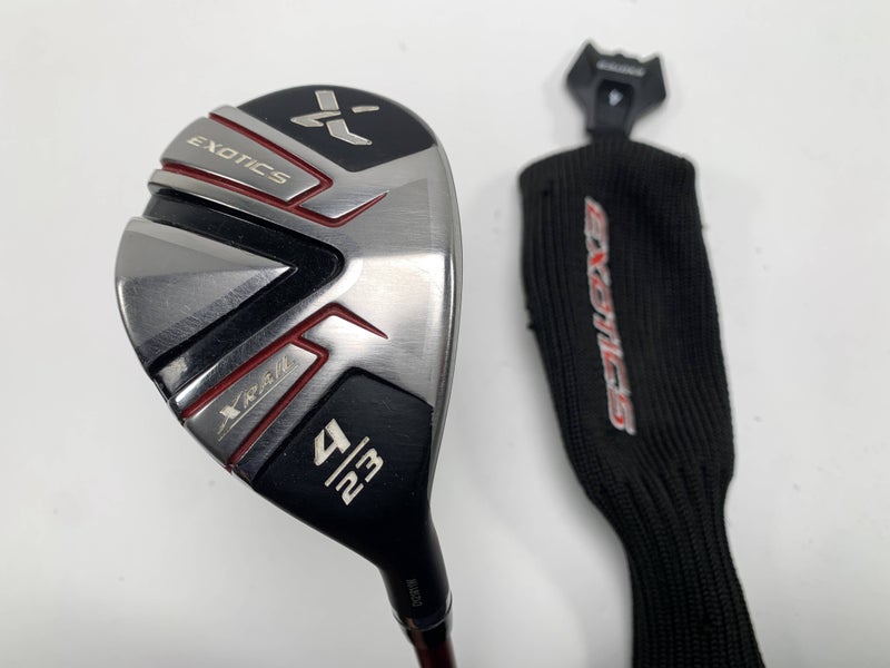 Tour Edge Exotics XRail 4 Hybrid 23* Graphite Design Tour AD G Ladies RH