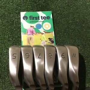 Ping G2 White Dot Irons Set (5-PW) Steel Shafts *VGC*