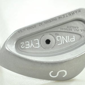 Ping Eye 2 Refinished SW Sand Wedge RH KBS Hi-Rev 2.0 Stiff Flex Steel # 195308
