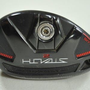 LEFT HANDED TaylorMade Stealth 2 Plus Rescue 3-19.5* Hybrid Stiff Kaili # 195301