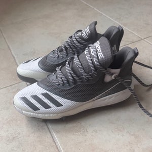 Grey Cloud White Men's Size M 10.5 Adidas Low Top Icon V Boost Metal (New)