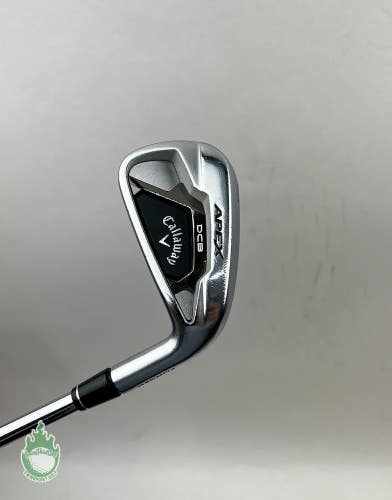 Used RH Callaway APEX DCB 7 Iron Elevate 85g Regular Flex Steel Golf Club