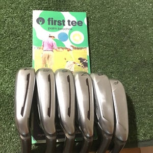 TaylorMade Speedblade Irons Set (4-PW, No 9i) Seniors Matrix 55g Graphite Shafts