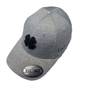 NEW Black Clover Lucky Heather Silver Fitted L/XL Golf Hat/Cap