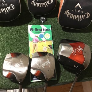 Callaway Ladies FT-i Squareway Woods Set (D, 5W, 7W) Fujikura Sakura Graphite