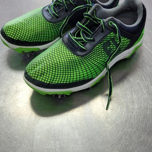 Used Foot Joy Jr Golf Shoes Green Junior 03 11497-S000149481