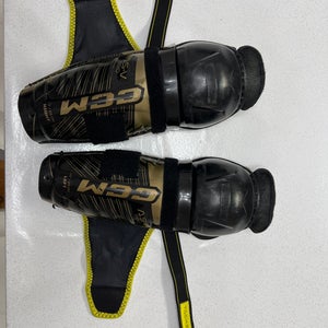 Youth CCM ASV Pro 10" Shin Pads (Used)