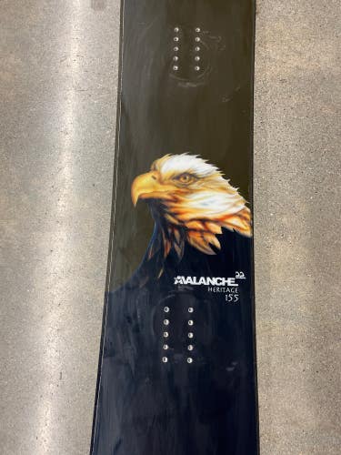 2022 Avalanche Heritage Snowboard Without Binding 155cm (Used)