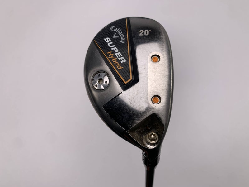Callaway Super 3 Hybrid 20* Project X Catalyst 6.0 75g Stiff Graphite Mens RH