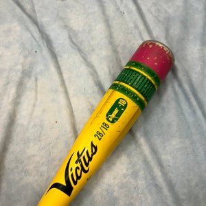 2024 Victus Vibe Alloy Bat USABat Certified (-10) Alloy 18 oz 28" (Used)