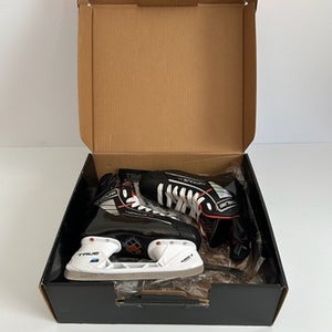 New True HZRDUS 9X Hockey Skates Size 4 R *Missing Left Holder*