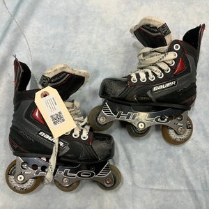 Youth Bauer Vapor X40R Inline Skates Regular Width Size 10 (Used)