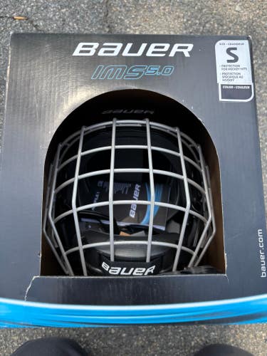 Black Small Bauer IMS 5.0 Helmet (New)