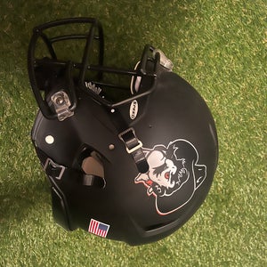 Oklahoma State GAME WORN Ridell Speed helmet decal padding and chinstrap included