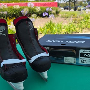 Youth Bauer Ns Hockey Skates Regular Width 13 (New)