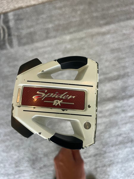 White Unisex 2021 TaylorMade Mallet SPIDER EX Right Handed Putter Uniflex 35" (Used)