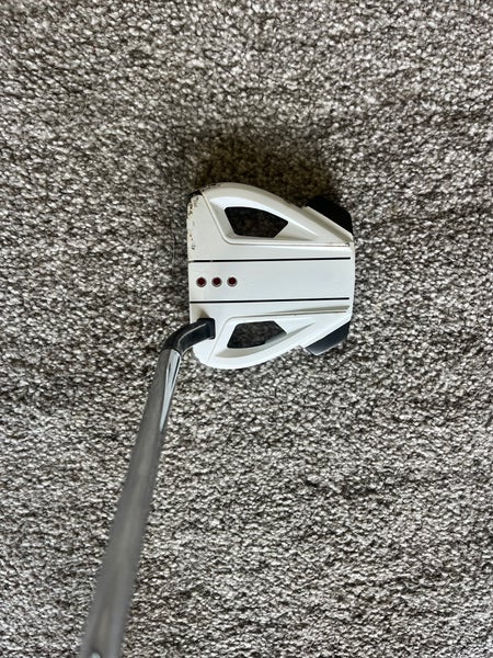 White Unisex 2021 TaylorMade Mallet SPIDER EX Right Handed Putter Uniflex 35" (Used)