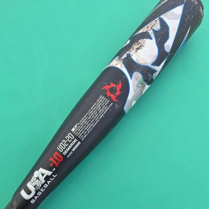 2020 DeMarini Voodoo Hybrid Bat USABat Certified (-10) Hybrid 19 oz 29"