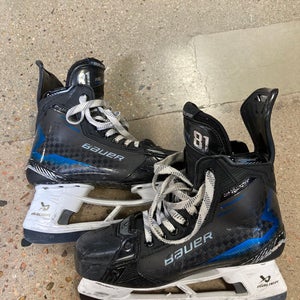 Senior Bauer Supreme Shadow Hockey Skates Pro Stock Size 8.5 | Perez 81 (Used)