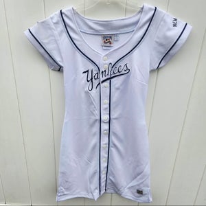 NWOT New York Yankees MLB Cooperstown Jersey Dress Women's Medium