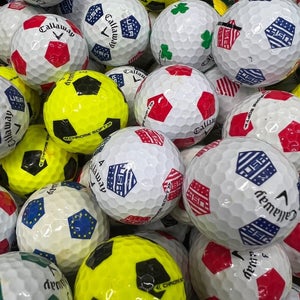 24 Premium AAA Callaway Truvis Chrome Soft Used Golf Balls...Asst. Color