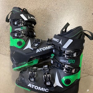 Atomic Hawx Prime 100 Ski Boots | MemoryFit DryFit 3D Gold Medium Flex (Used)