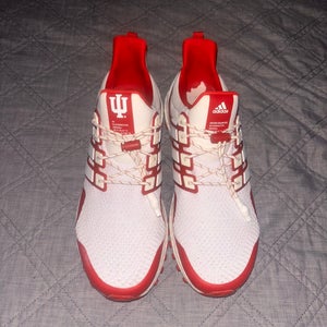 adidas White/Crimson Indiana Hoosiers Ultraboost 1.0 Running Shoe